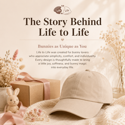 Life to Life Bunny Dad Cap