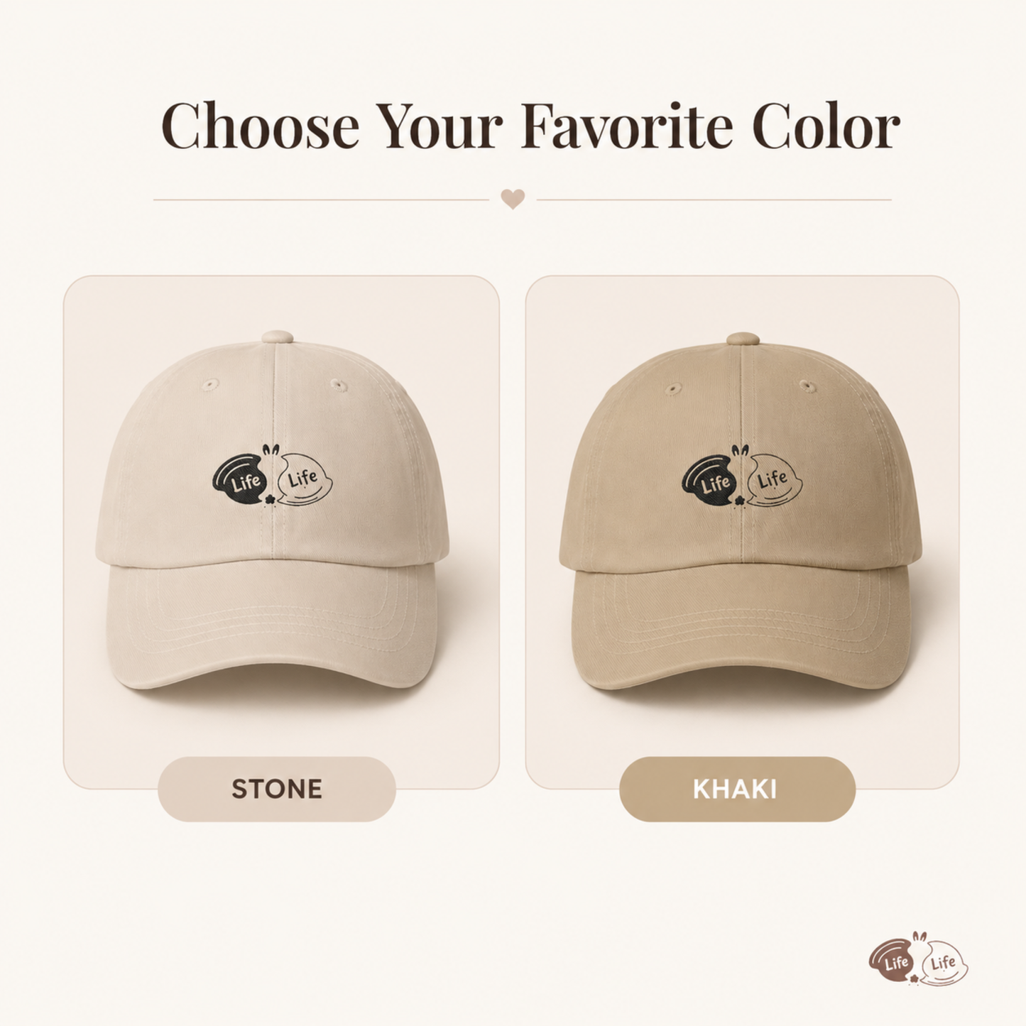 Life to Life Bunny Dad Cap