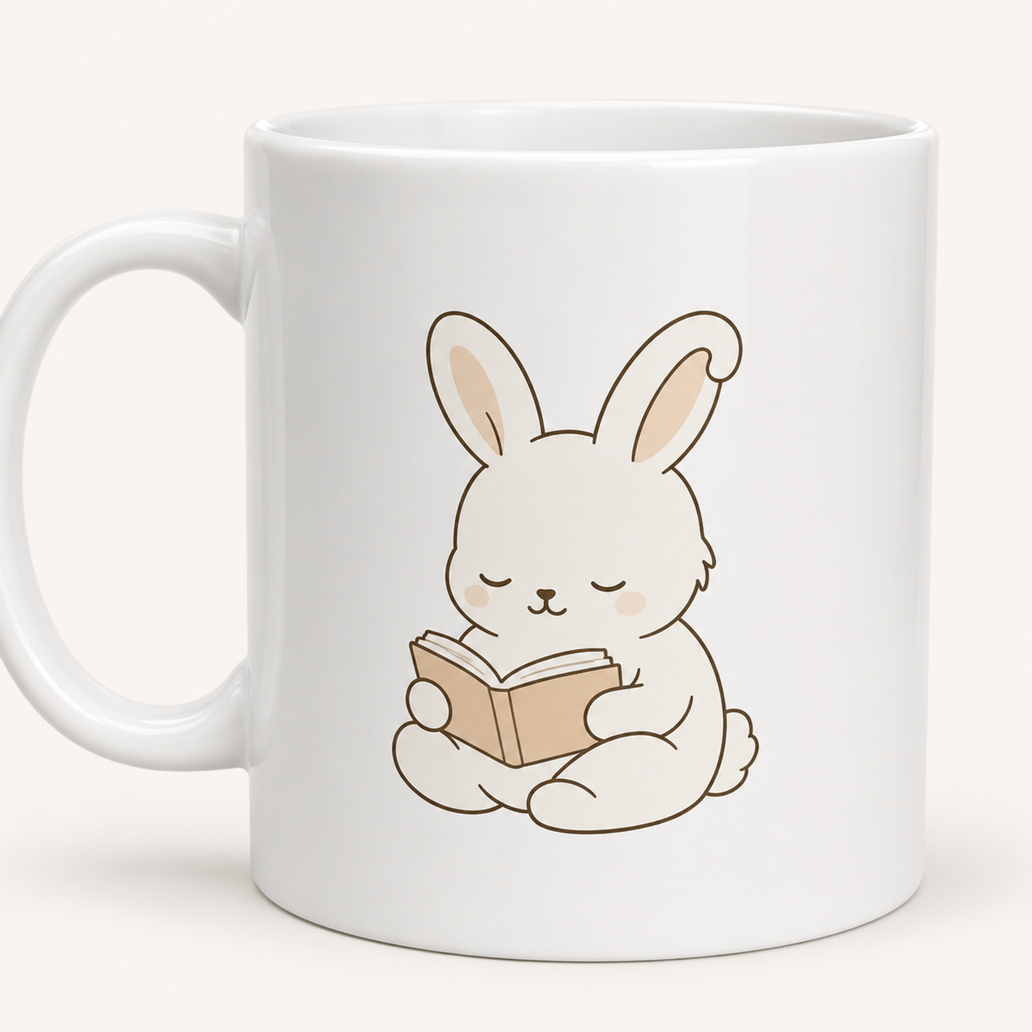Quiet Chapters Cozy Bunny Mug