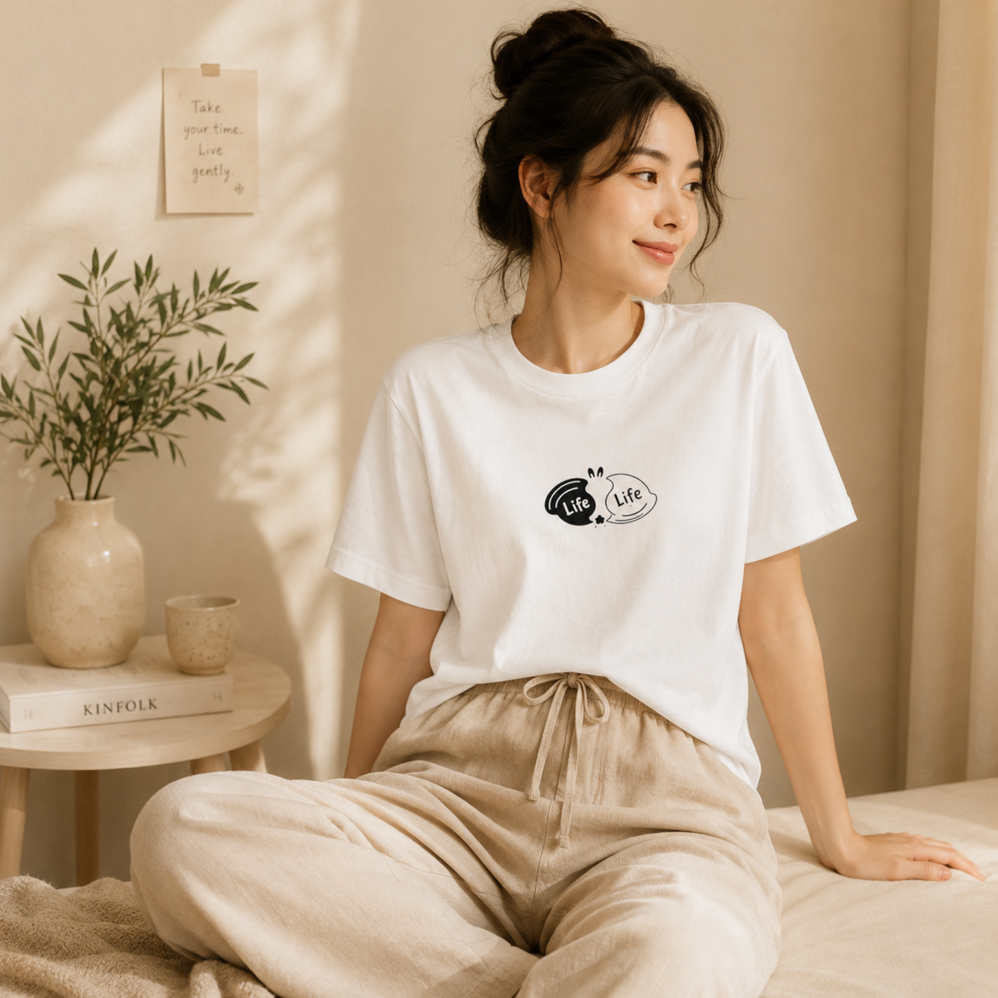 Minimal Bunny Tee