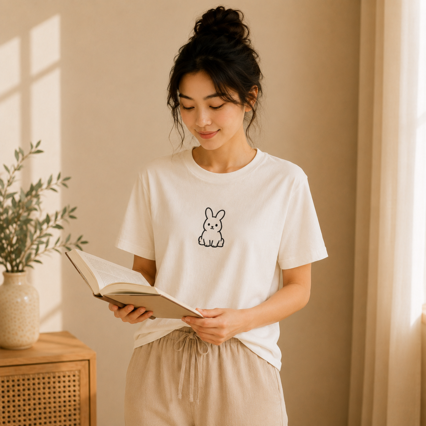 Minimal Bunny Shirt