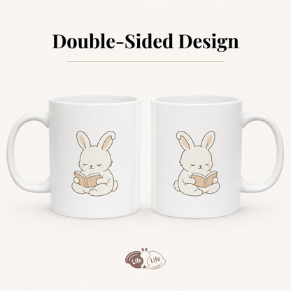 Quiet Chapters Cozy Bunny Mug