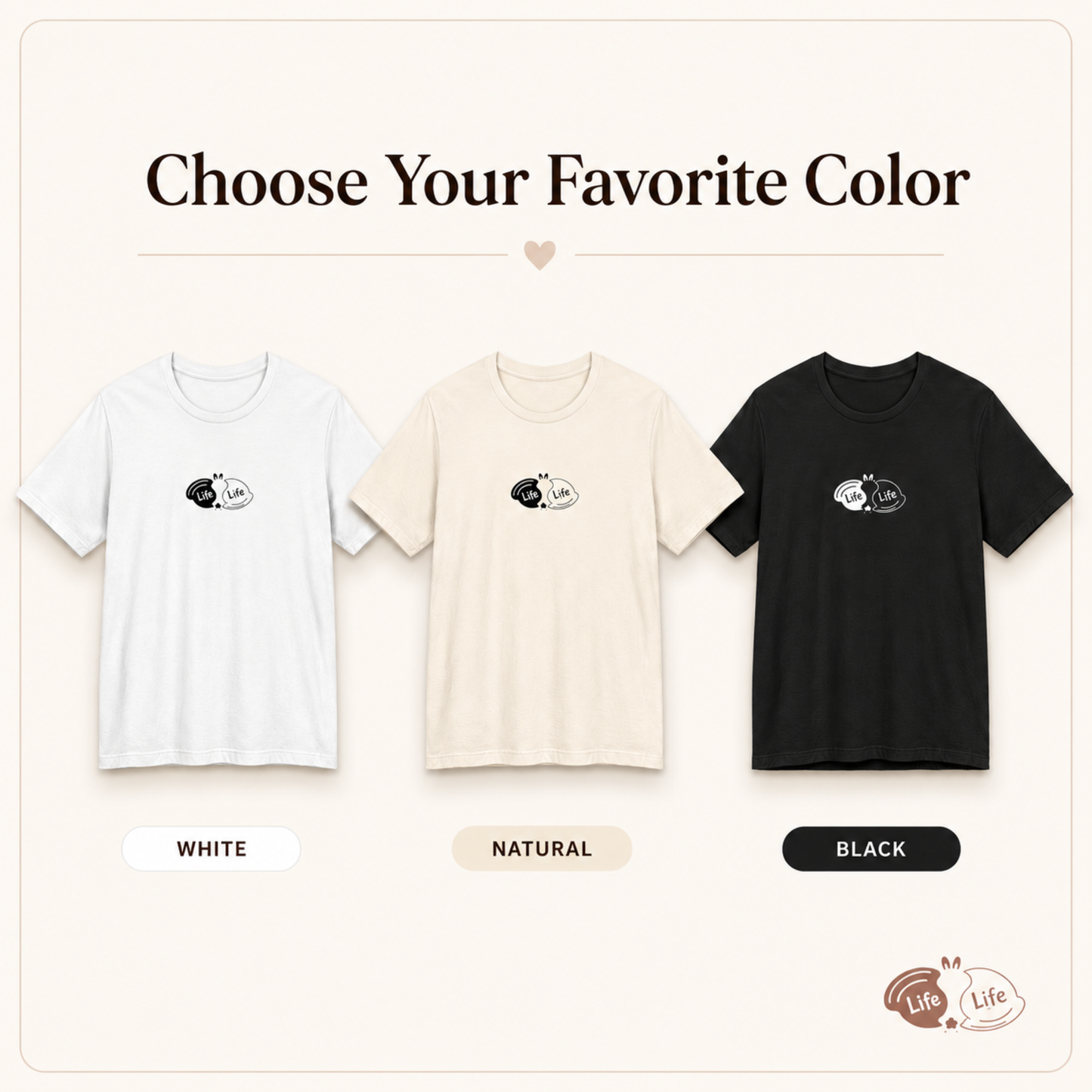 Life to Life Signature Tee