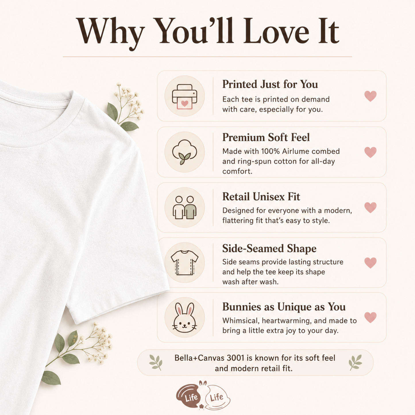 Life to Life Signature Tee