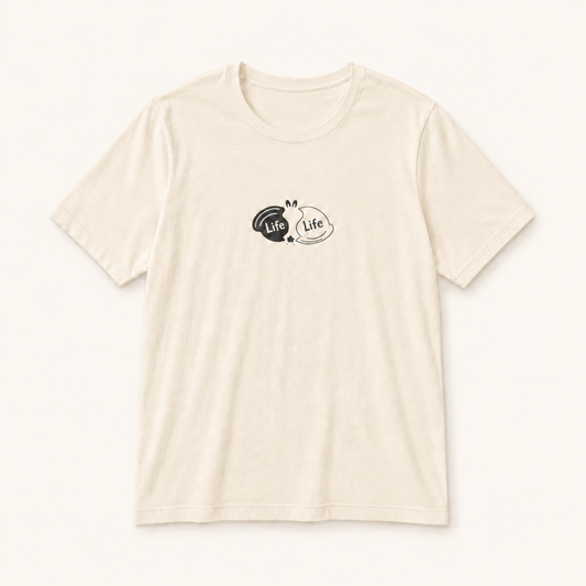 Life to Life Minimal Bunny Tee