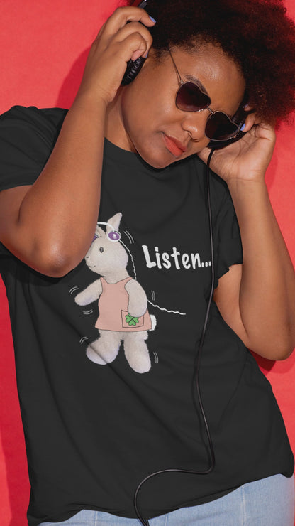 Listen ... Women’s basic organic t-shirt