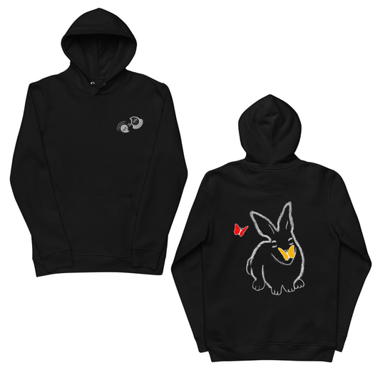 The life of a bunny! Unisex essential eco hoodie