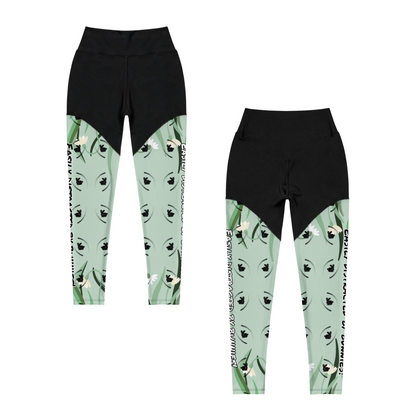 Easily distracted by bunnies! Women's sports Leggings