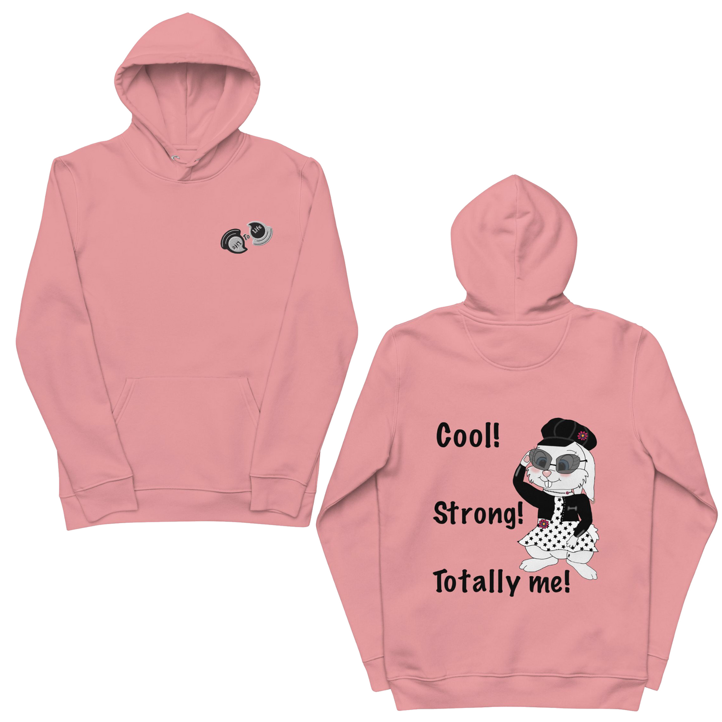 Totally me! Unisex essential eco hoodie