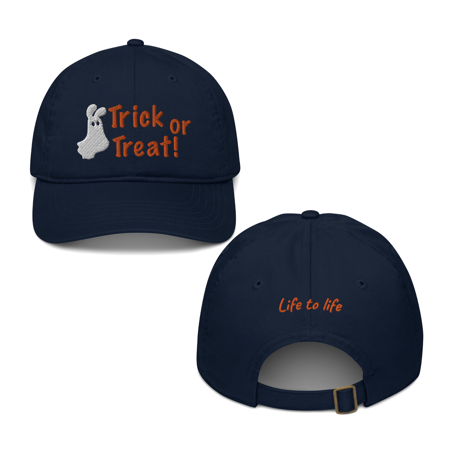 Trick or treat! Organic hat