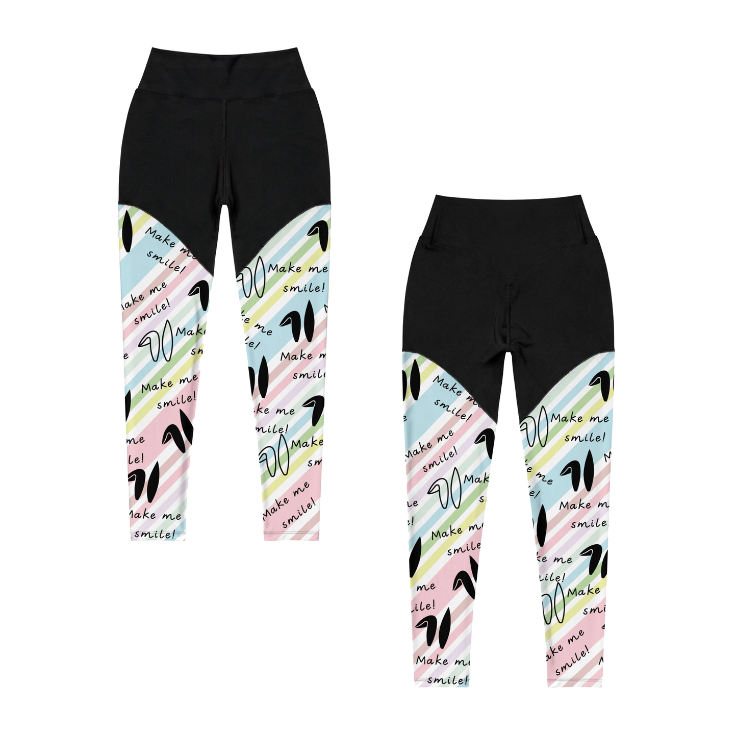 Make me smile! Sports Leggings