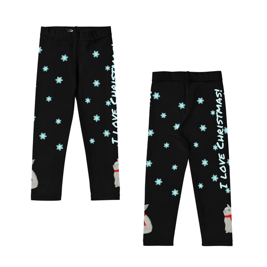 I love Christmas! Kid's Leggings