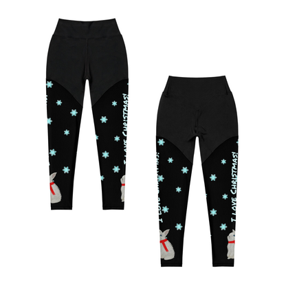 I love Christmas! Women's sports Leggings