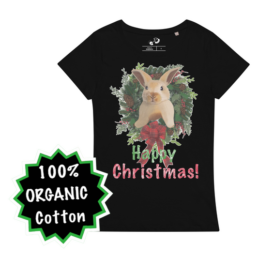 Happy Christmas! Women’s basic organic t-shirt