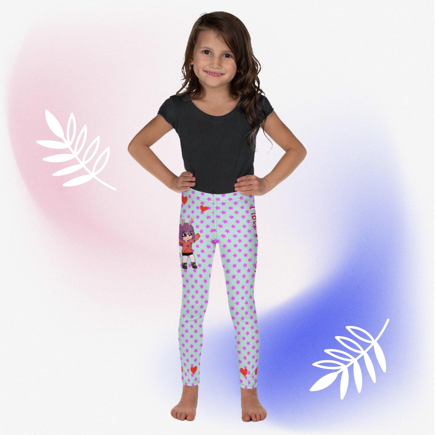 I love bunnies! Kid's Leggings