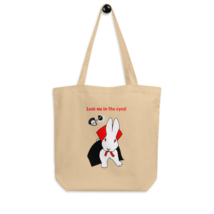 Look me in the eyes! Eco Tote Bag