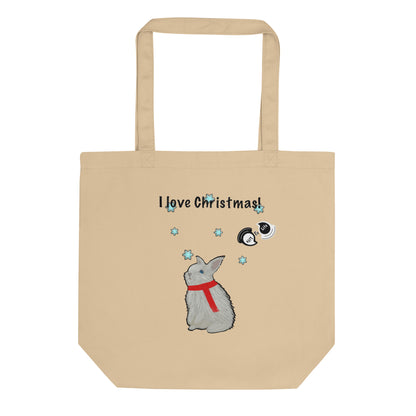 I love Christmas! Eco Tote Bag