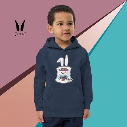 Make me smile! Kids eco hoodie