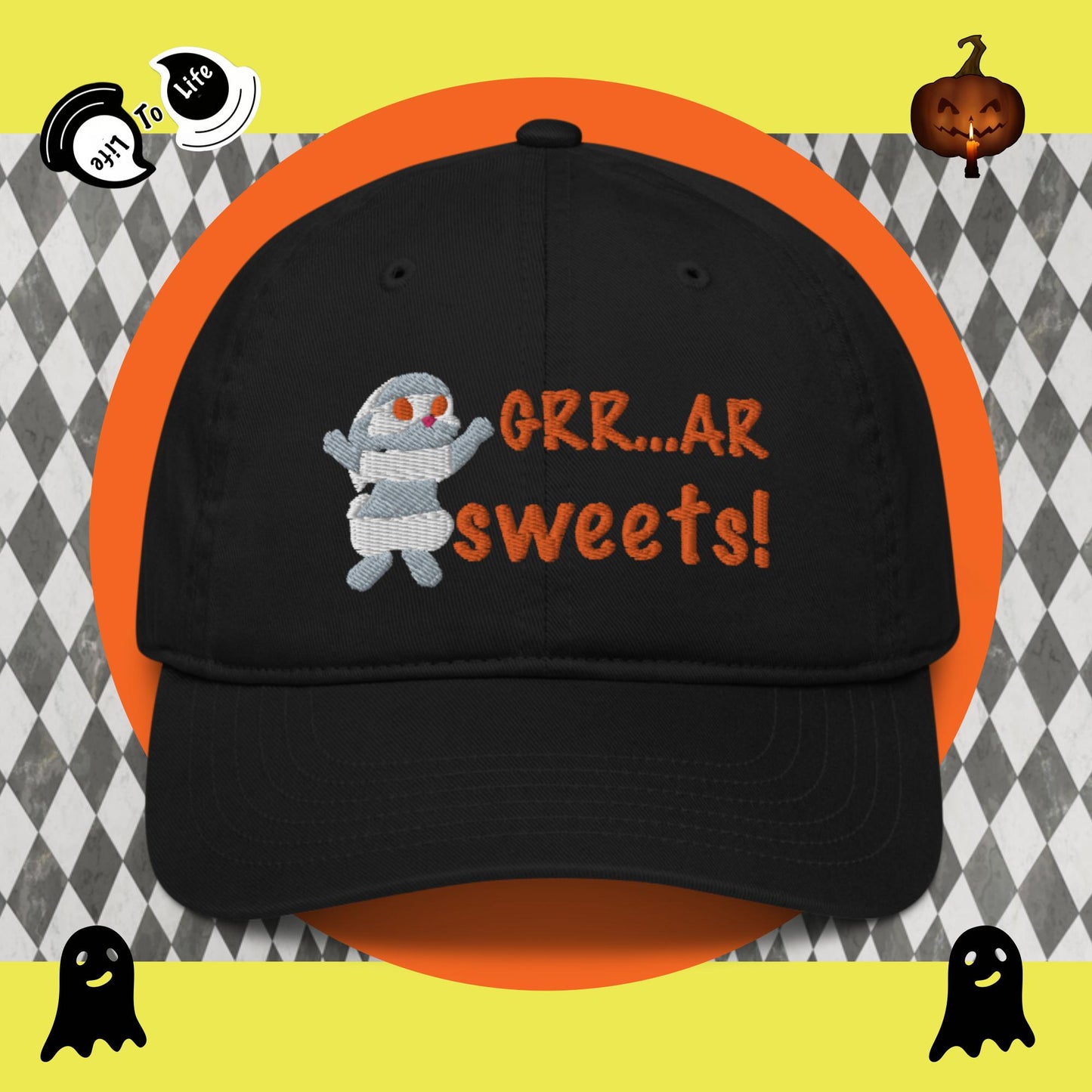 GRR...AR sweets! Organic hat