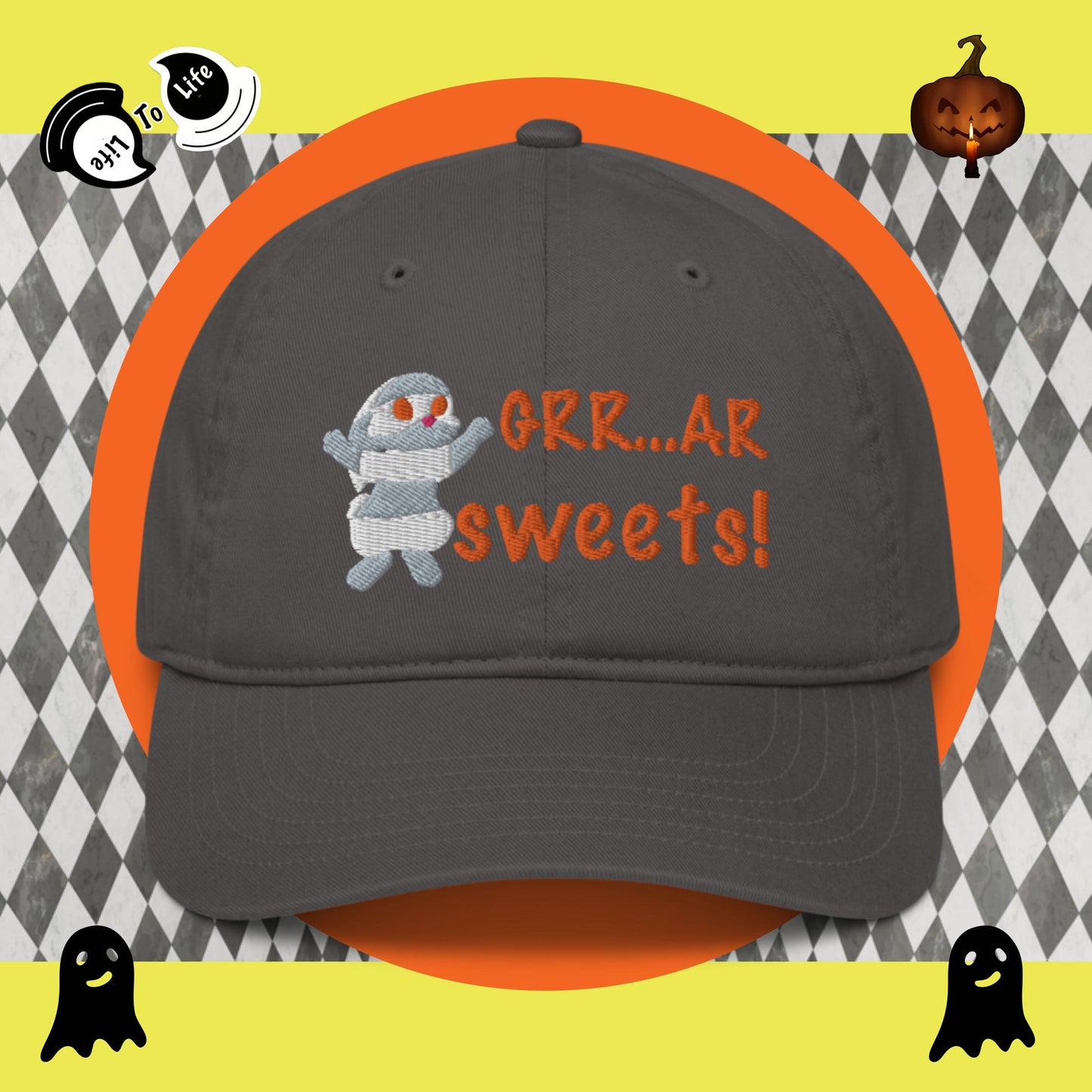 GRR...AR sweets! Organic hat