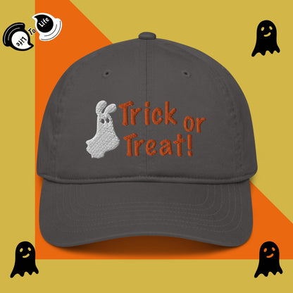 Trick or treat! Organic hat