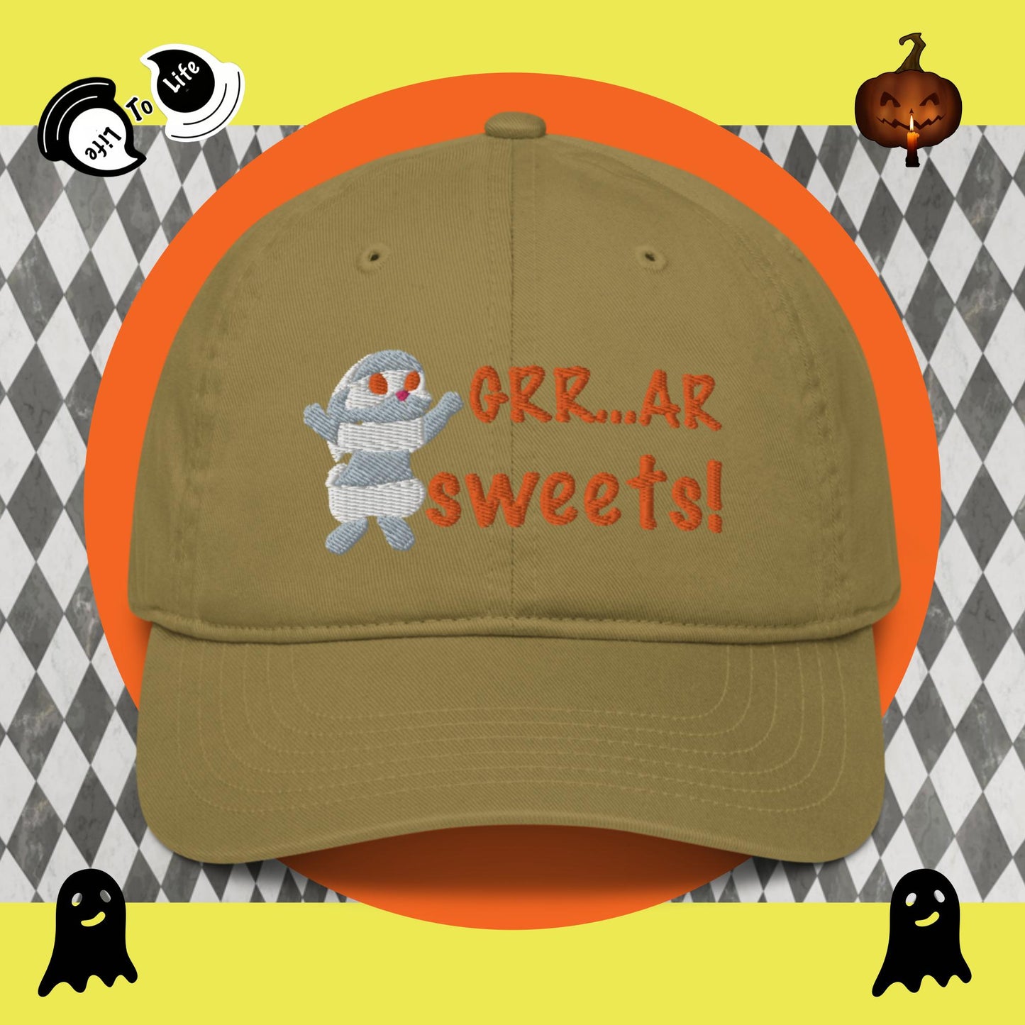 GRR...AR sweets! Organic hat