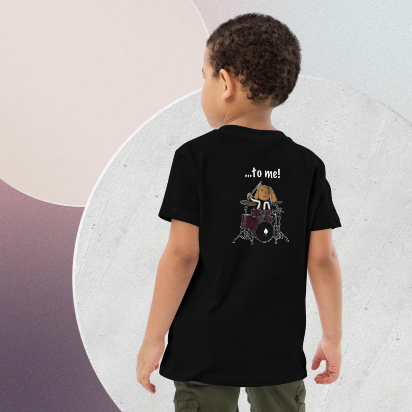 Listen ... to me! Organic cotton kids t-shirt