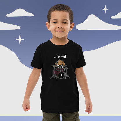 To me! Organic cotton kids t-shirt