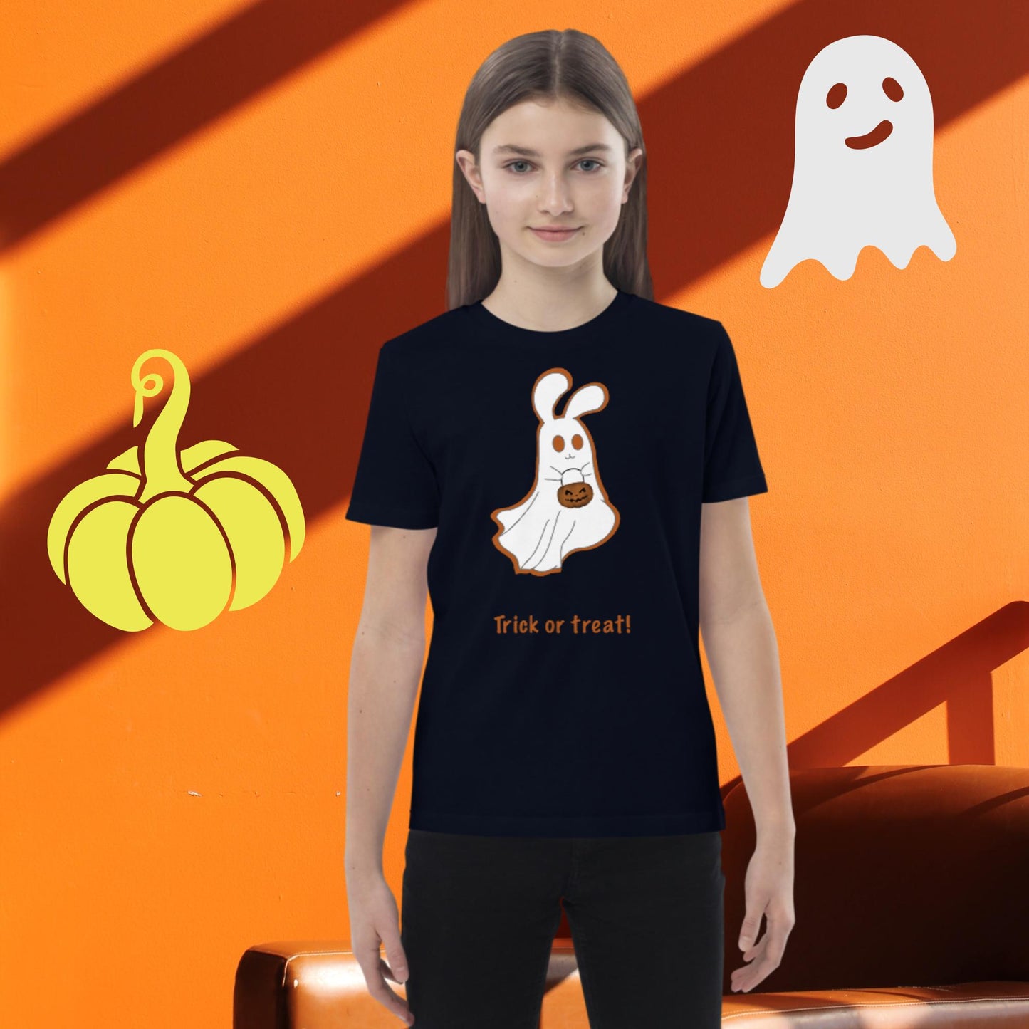 Trick or treat! Organic cotton kids t-shirt