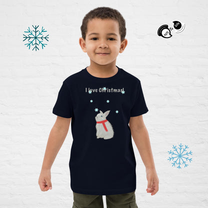 I love Christmas! Organic cotton kids t-shirt