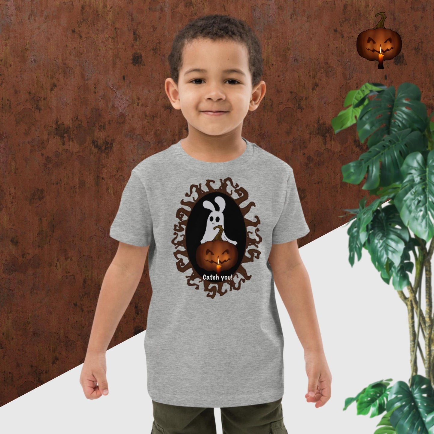 Catch you! Organic cotton kids t-shirt