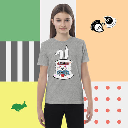 Make me smile! Organic cotton kids t-shirt