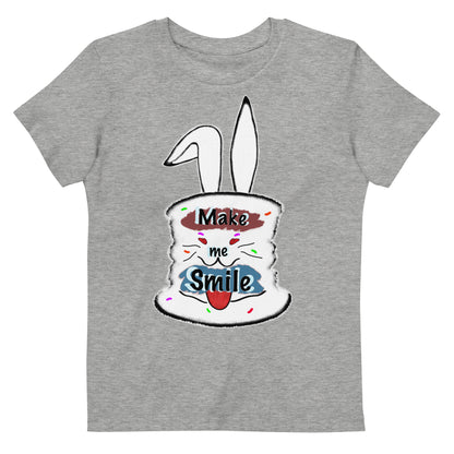 Make me smile! Organic cotton kids t-shirt