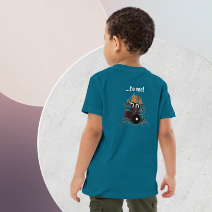 Listen ... to me! Organic cotton kids t-shirt