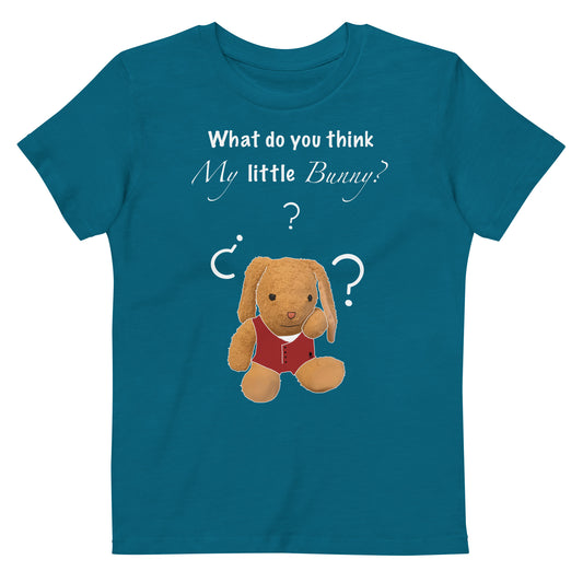 What do you think my little bunny? Organic cotton kids t-shirt