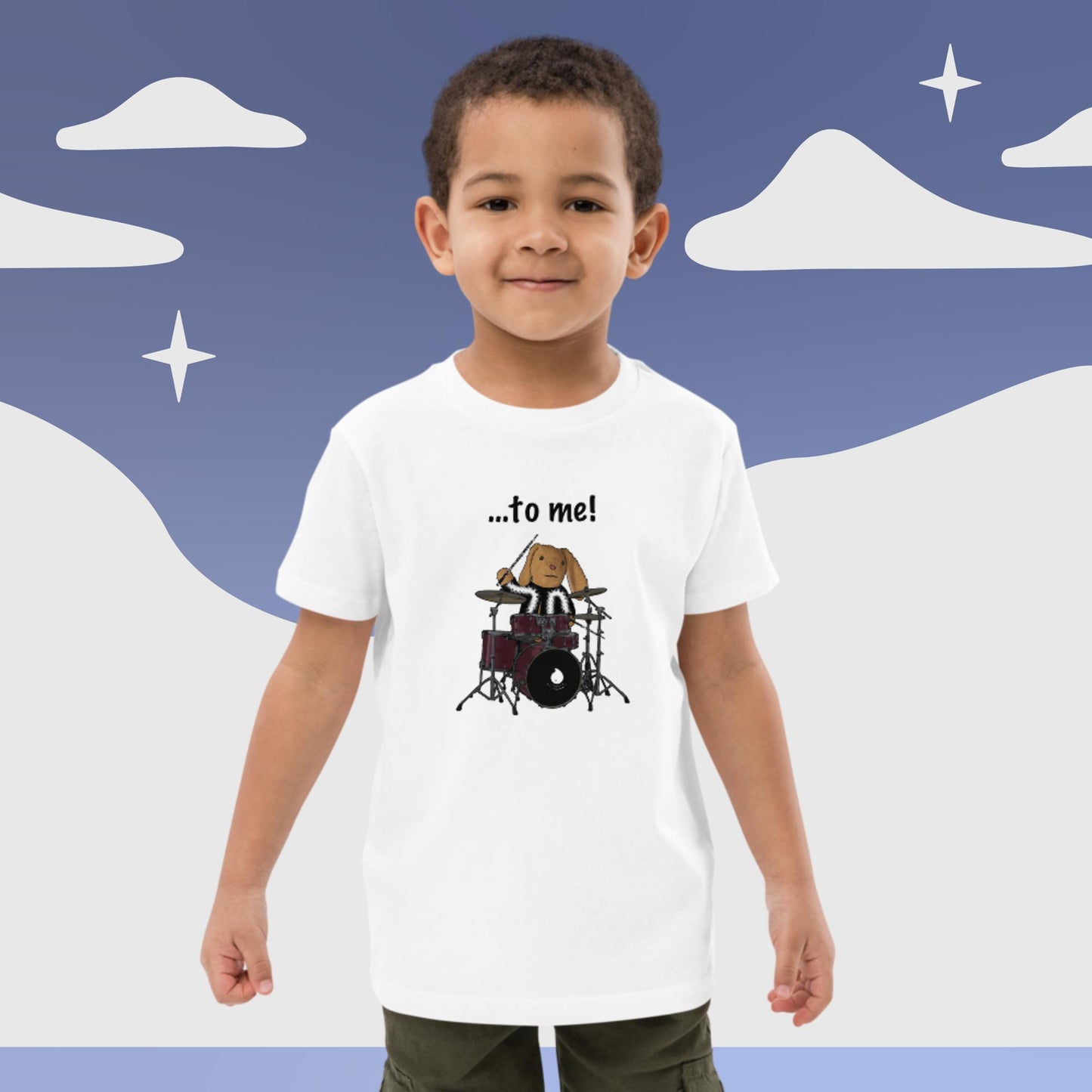 To me! Organic cotton kids t-shirt