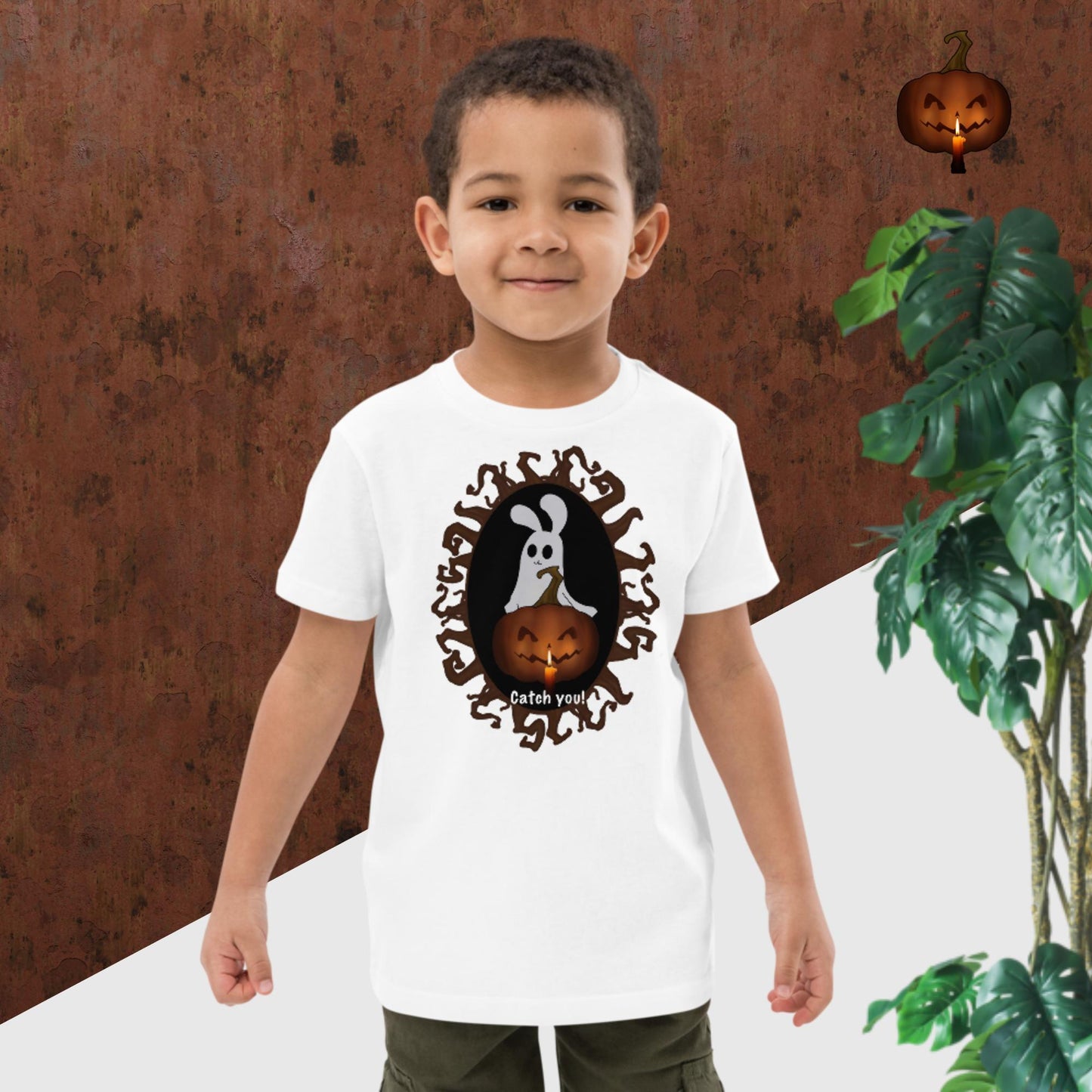 Catch you! Organic cotton kids t-shirt