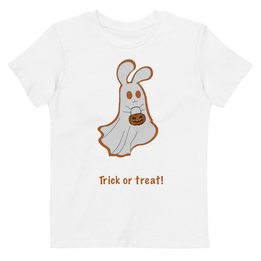 Trick or treat! Organic cotton kids t-shirt