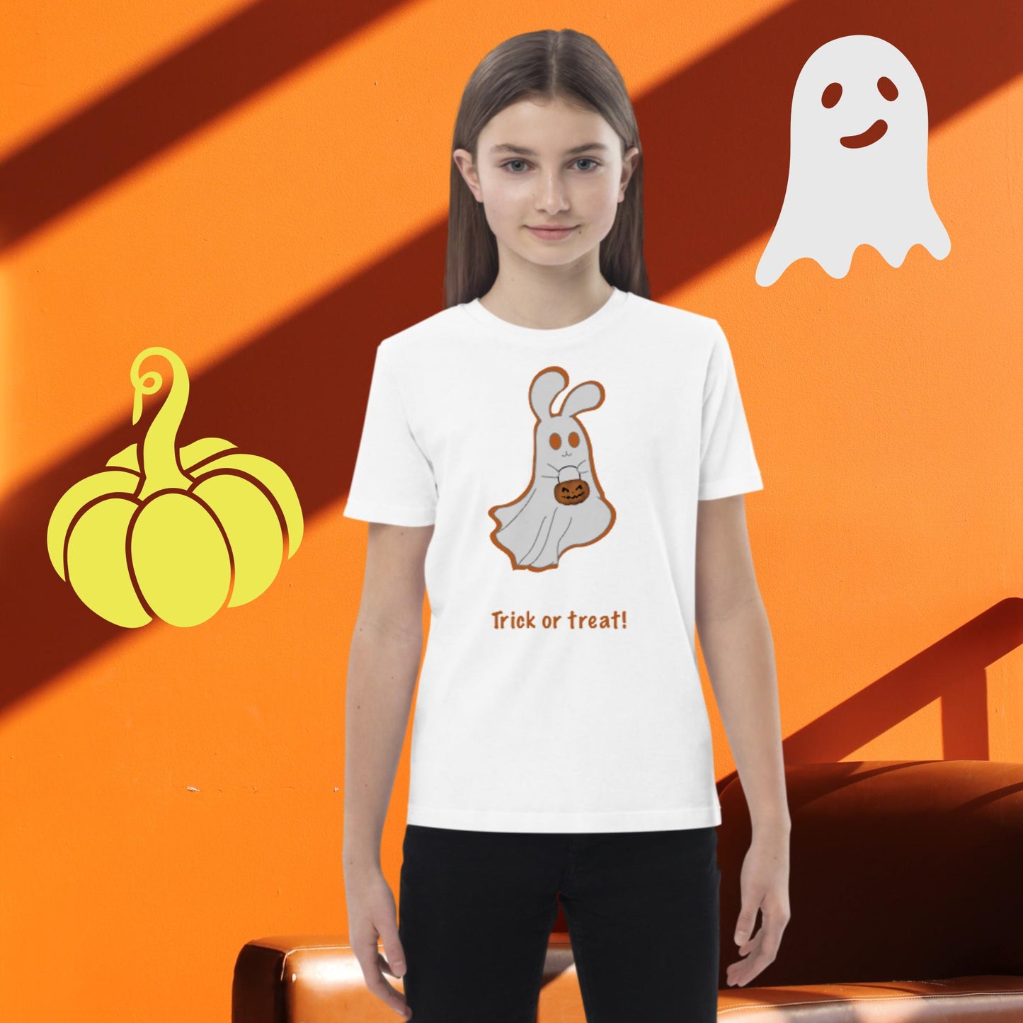 Trick or treat! Organic cotton kids t-shirt