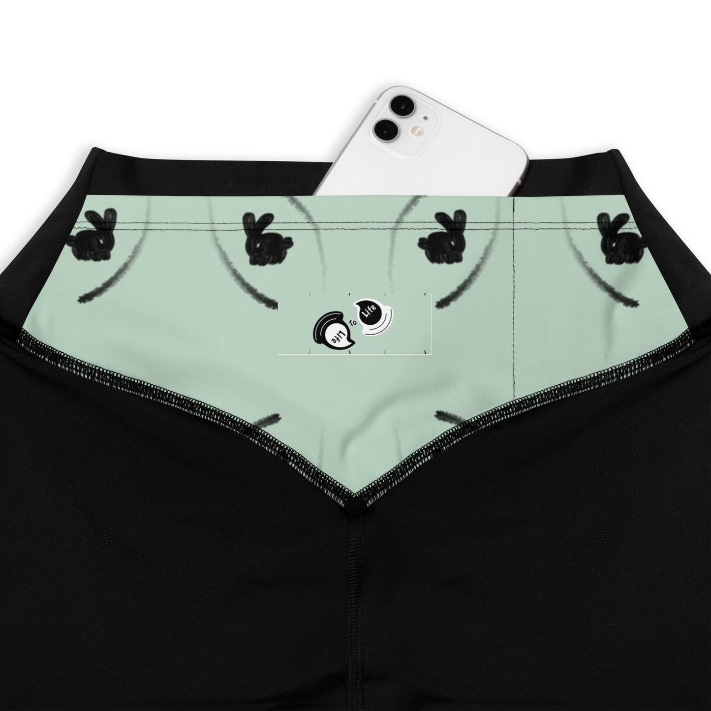 Easily distracted by bunnies! Women's sports Leggings