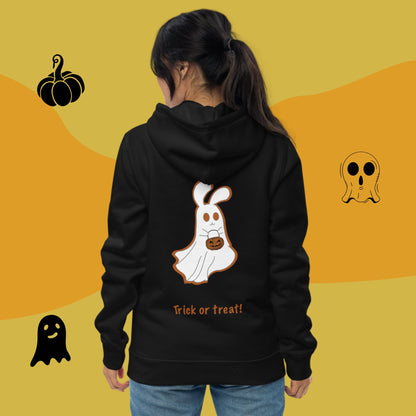 Trick or treat! Unisex essential eco hoodie