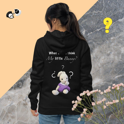 What do you think my little bunny? Unisex essential eco hoodie