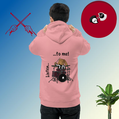 Listen ... to me! Unisex essential eco hoodie