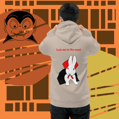 Look me in the eyes! Unisex essential eco hoodie