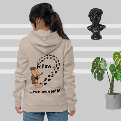 Follow ... your own path! Unisex essential eco hoodie