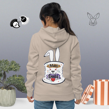 Make me smile! Unisex essential eco hoodie