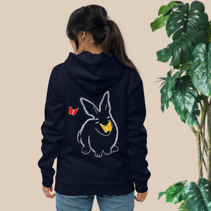 The life of a bunny! Unisex essential eco hoodie