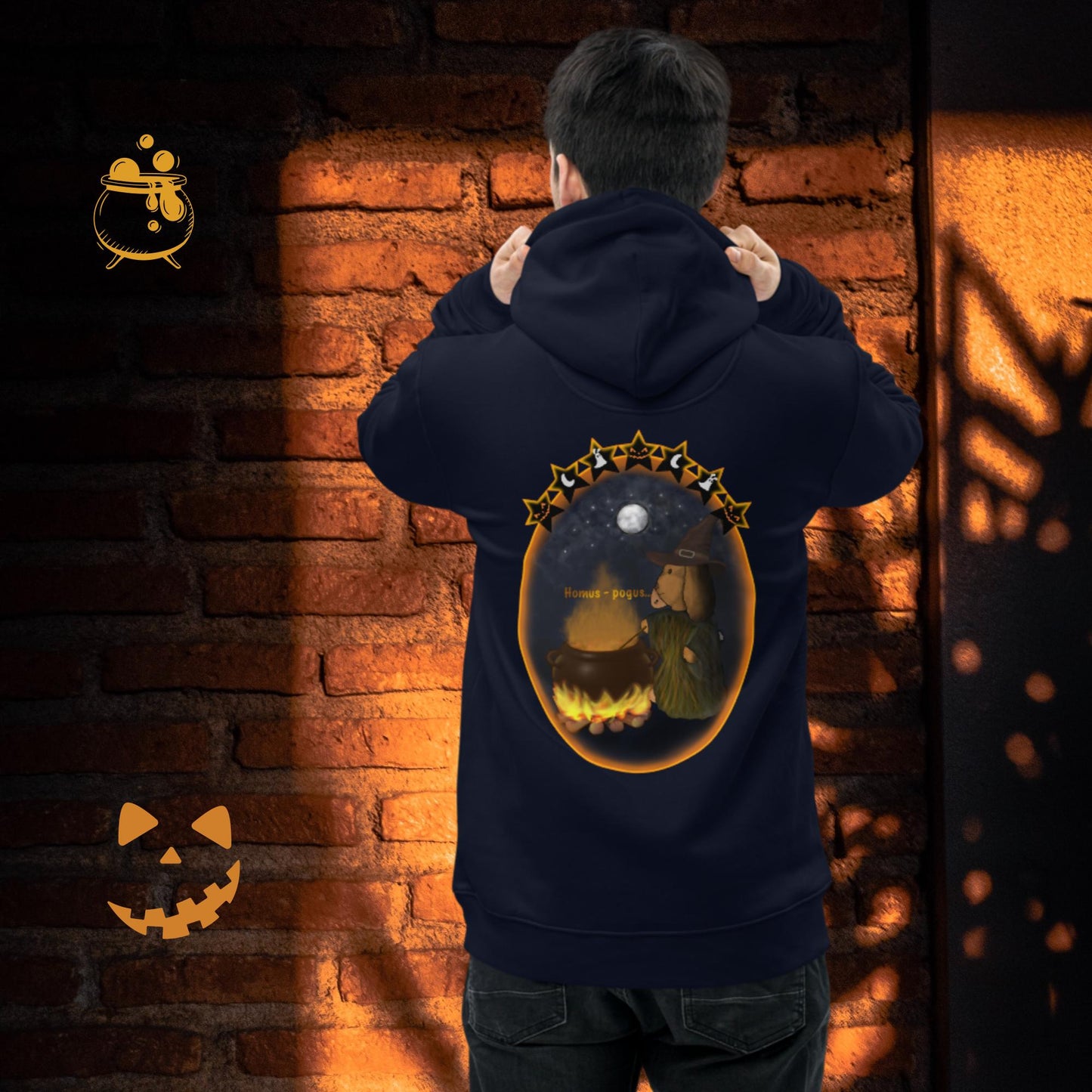 Homus - pogus...Unisex essential eco hoodie