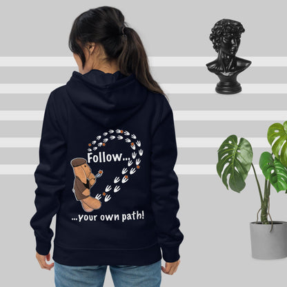 Follow ... your own path! Unisex essential eco hoodie