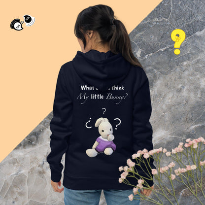 What do you think my little bunny? Unisex essential eco hoodie